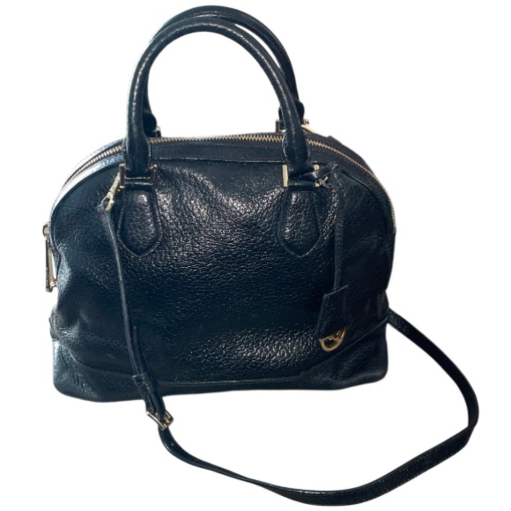 Michael Kors Smythe Black Leather Bag